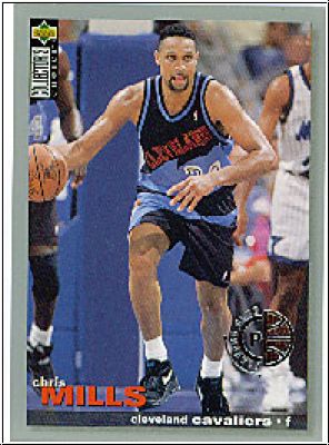 NBA 1995-96 Collector's Choice Players Club - No 222 - Chris Mills