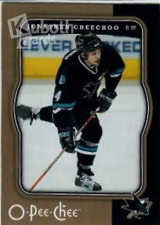 NHL 2007-08 O-Pee-Chee - No 407 - Jonathan Cheechoo