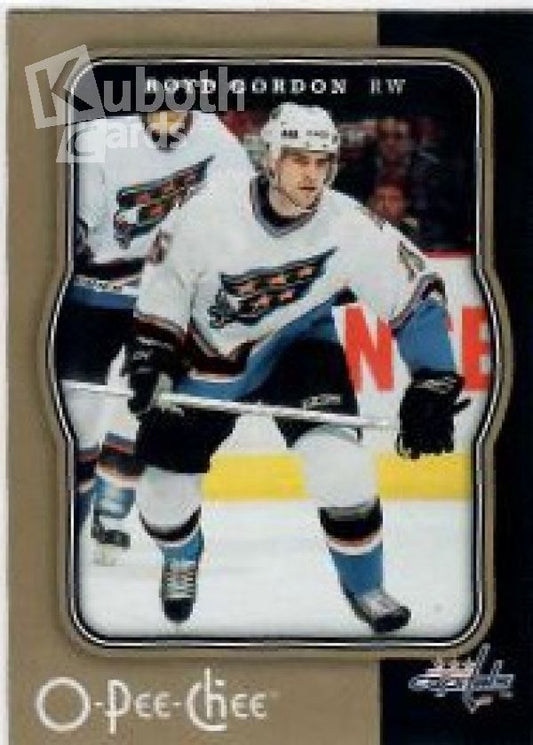 NHL 2007-08 O-Pee-Chee - No 488 - Boyd Gordon