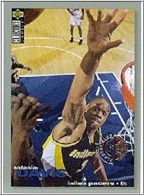 NBA 1995-96 Collector's Choice Players Club - No 218 - Antonio Davis