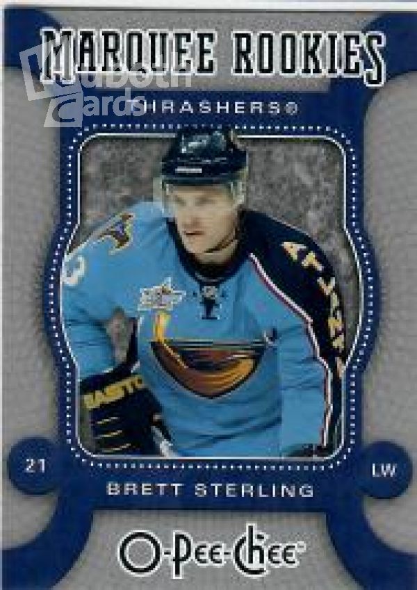 NHL 2007-08 O-Pee-Chee - No 509 - Brett Sterling