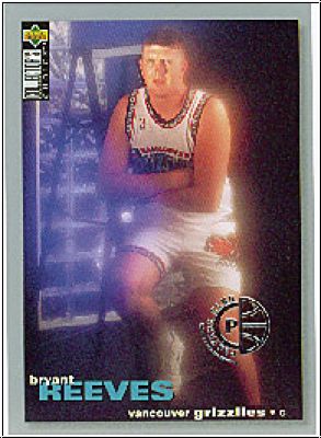 NBA 1995-96 Collector's Choice Players Club - No 269 - Bryant Reeves