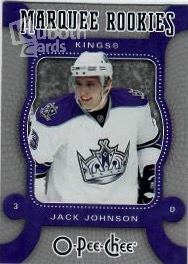 NHL 2007-08 O-Pee-Chee - No 549 - Jack Johnson