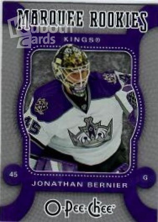 NHL 2007-08 O-Pee-Chee - No 550 - Jonathan Bernier