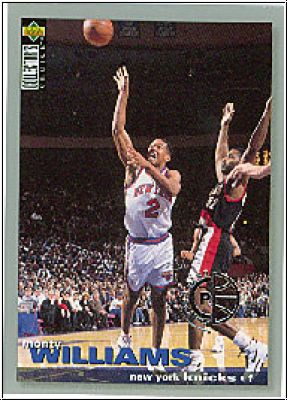 NBA 1995-96 Collector's Choice Players Club - No 250 - Monty Williams