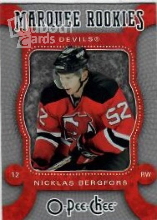 NHL 2007-08 O-Pee-Chee - No 566 - Nicklas Bergfors