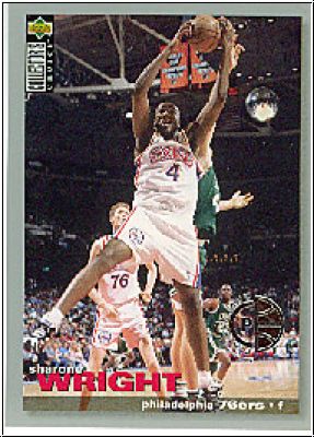 NBA 1995-96 Collector's Choice Players Club - No 234 - Sharone Wright