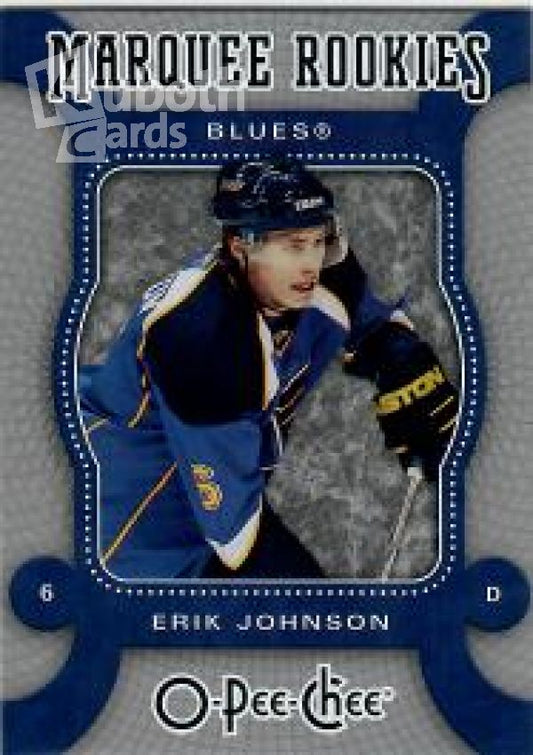 NHL 2007-08 O-Pee-Chee - No 591 - Erik Johnson