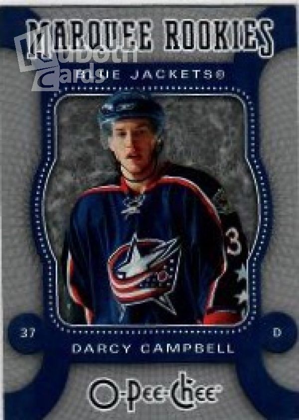 NHL 2007-08 O-Pee-Chee - No 52 - Darcy Campbell