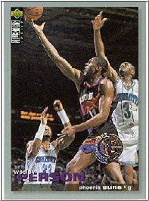 NBA 1995-96 Collector's Choice Players Club - No 217 - Wesley Person