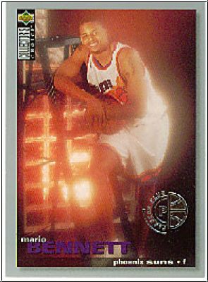 NBA 1995-96 Collector's Choice Players Club - No 316 - Mario Bennett