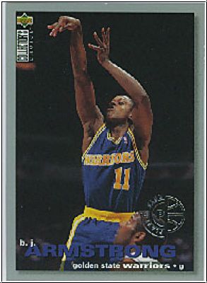 NBA 1995-96 Collector's Choice Players Club - No 267 - B.J. Armstrong