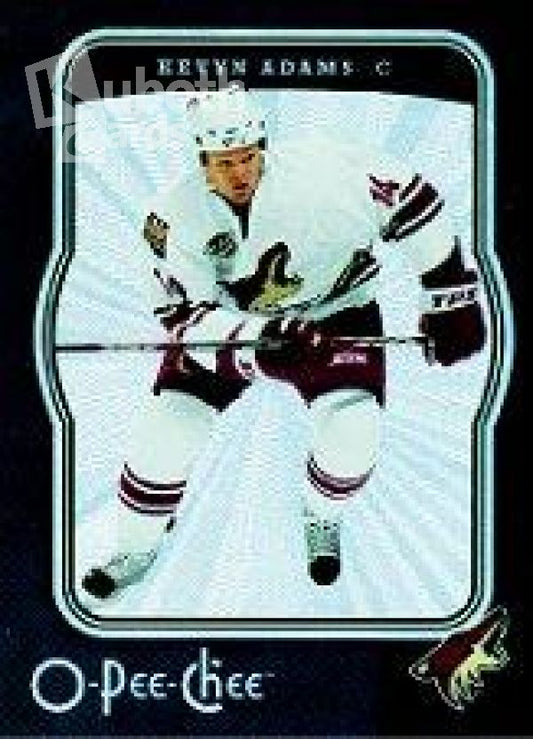 NHL 2007-08 O-Pee-Chee Micromotion Black - No 376 - Kevyn Adams