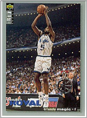 NBA 1995-96 Collector's Choice Players Club - No 216 - Donald Royal