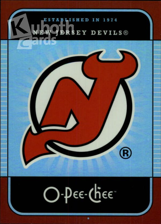 NHL 2007-08 O-Pee-Chee Team Checklists - No CL18 - New Jersey Devils