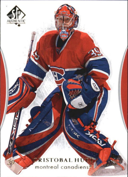 NHL 2007-08 SP Authentic - No 19 - Cristobal Huet