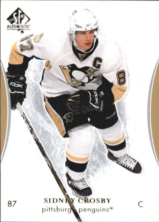 NHL 2007-08 SP Authentic - No 34 - Sidney Crosby