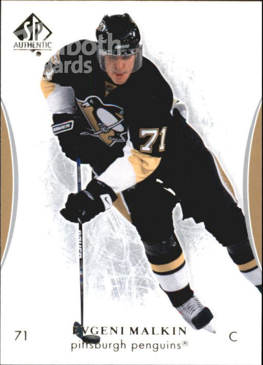 NHL 2007-08 SP Authentic - No 35 - Evgeni Malkin