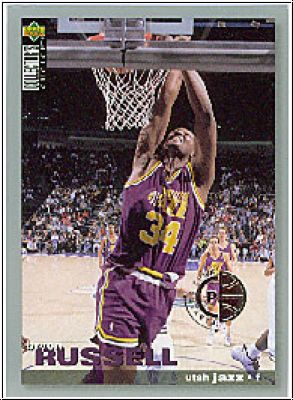 NBA 1995-96 Collector's Choice Players Club - No 260 - Bryon Russell