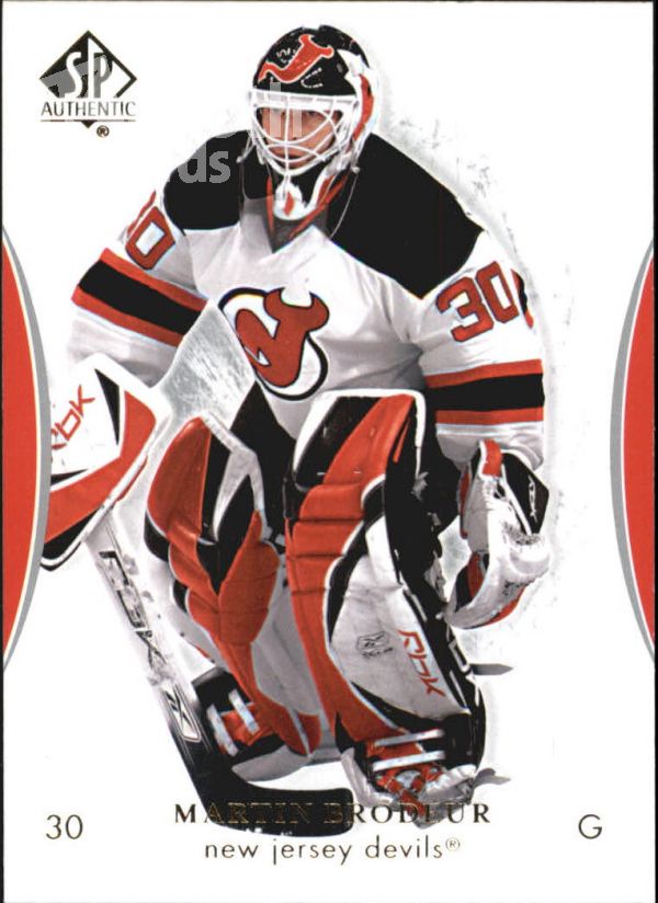 NHL 2007-08 SP Authentic - No. 45 - Martin Brodeur