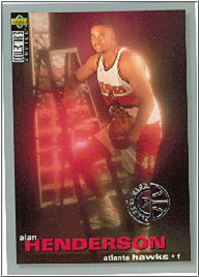 NBA 1995-96 Collector's Choice Players Club - No 242 - Alan Henderson