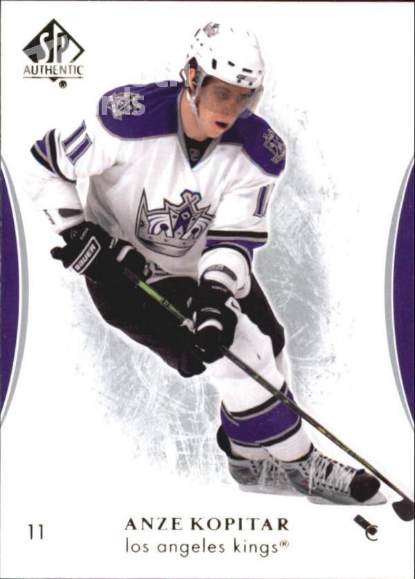 NHL 2007-08 SP Authentic - No 54 - Anze Kopitar