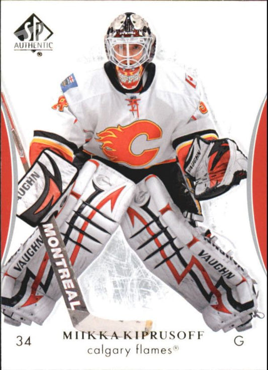 NHL 2007-08 SP Authentic - No 74 - Miikka Kiprusoff