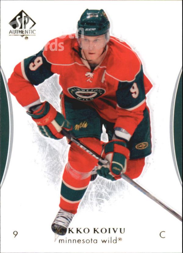 NHL 2007-08 SP Authentic - No 78 - Mikko Koivu