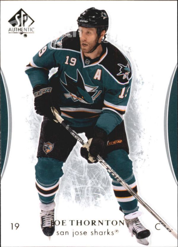 NHL 2007-08 SP Authentic - No 83 - Joe Thornton