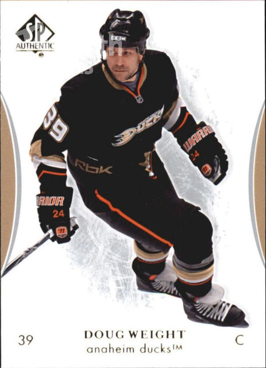 NHL 2007-08 SP Authentic - No 95 - Doug Weight