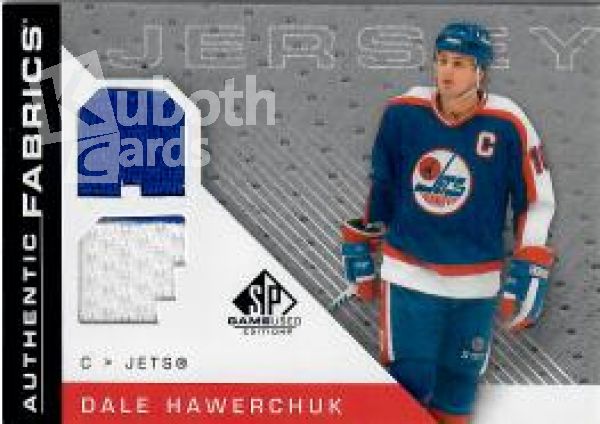 NHL 2007-08 SP Game Used Authentic Fabrics - No AF-DH - Dale Hawerchuk