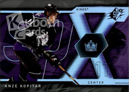 NHL 2007-08 SPx - No 8 - Anze Kopitar