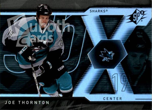 NHL 2007-08 SPx - No 14 - Joe Thornton