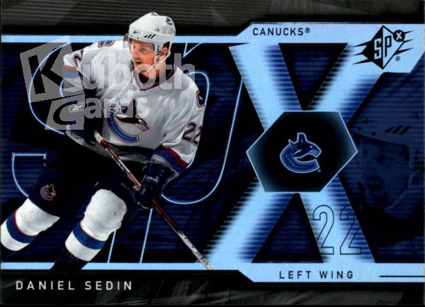 NHL 2007-08 SPx - No. 35 - Daniel Sedin