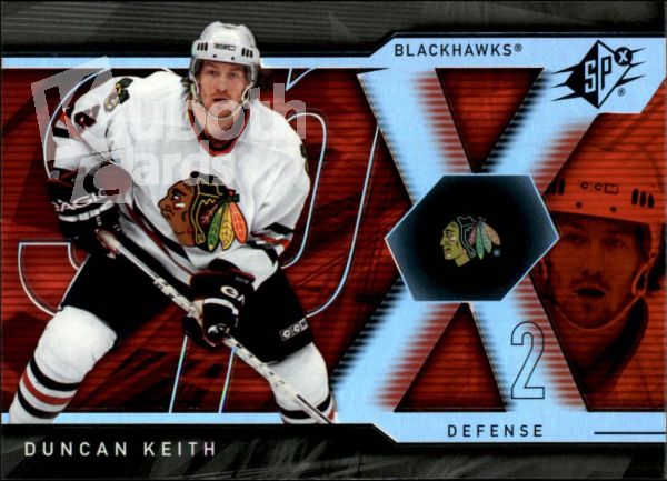 NHL 2007-08 SPx - No 38 - Duncan Keith