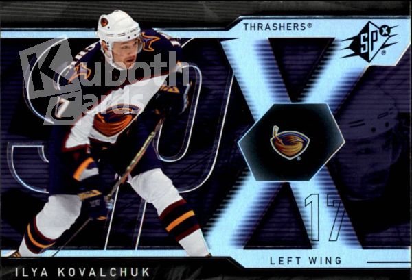 NHL 2007-08 SPx - No 52 - Ilya Kovalchuk