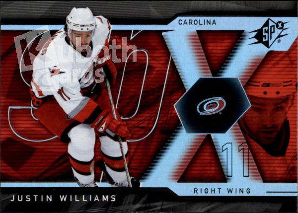 NHL 2007-08 SPx - No. 57 - Justin Williams