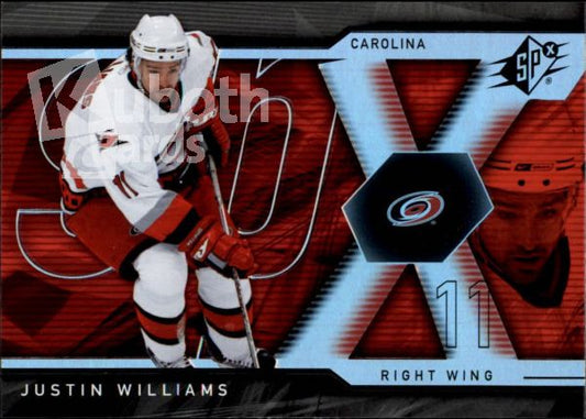 NHL 2007-08 SPx - No 57 - Justin Williams