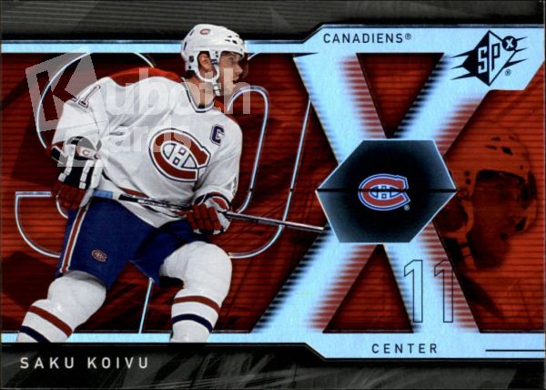 NHL 2007-08 SPx - No 73 - Saku Koivu