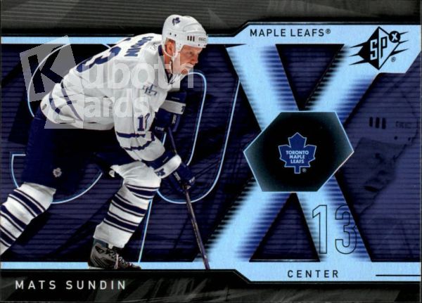 NHL 2007-08 SPx - No 81 - Mats Sundin