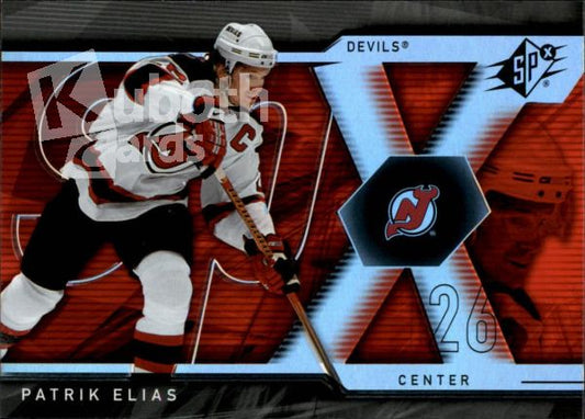 NHL 2007-08 SPx - No 86 - Patrik Elias