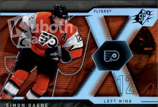 NHL 2007-08 SPx - No 94 - Simon Gagne