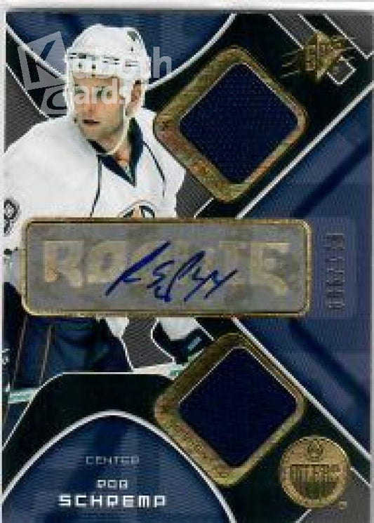 NHL 2007-08 SPx - No 211 - Rob Schremp