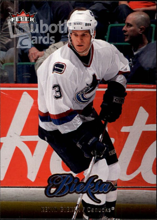 NHL 2007-08 Ultra - No 10 - Kevin Bieksa