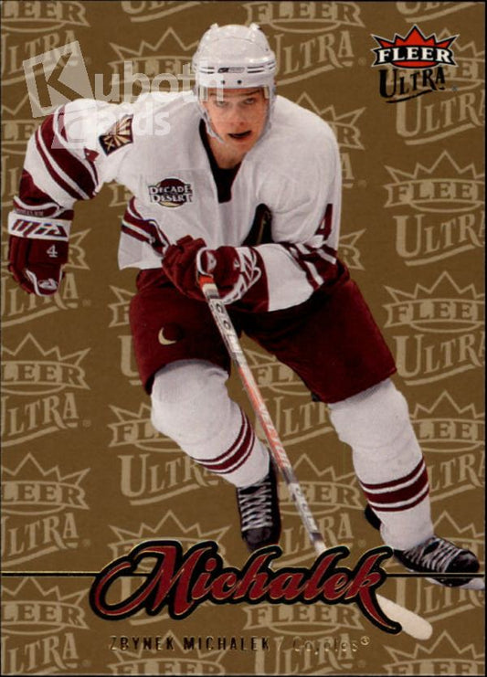 NHL 2007-08 Ultra Gold Medallion - No. 45 - Zbynek Michalek