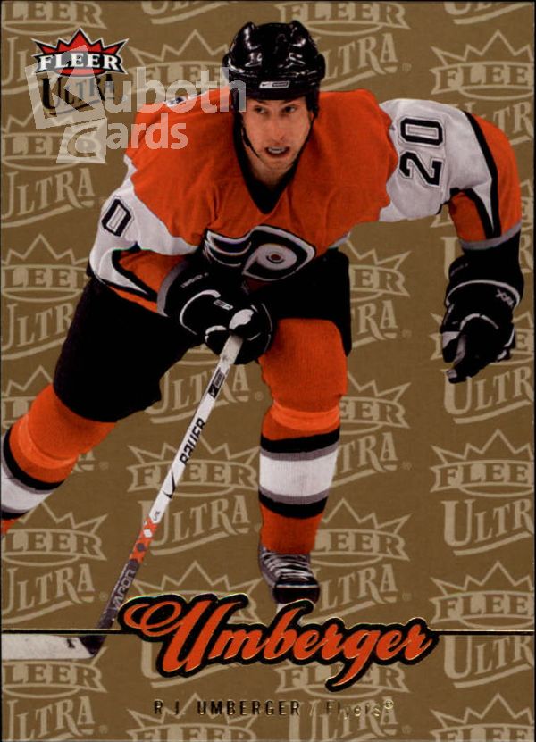 NHL 2007-08 Ultra Gold Medallion - No 51 - R.J. Umberger