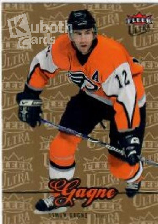 NHL 2007-08 Ultra Gold Medallion - No 54 - Simon Gagne