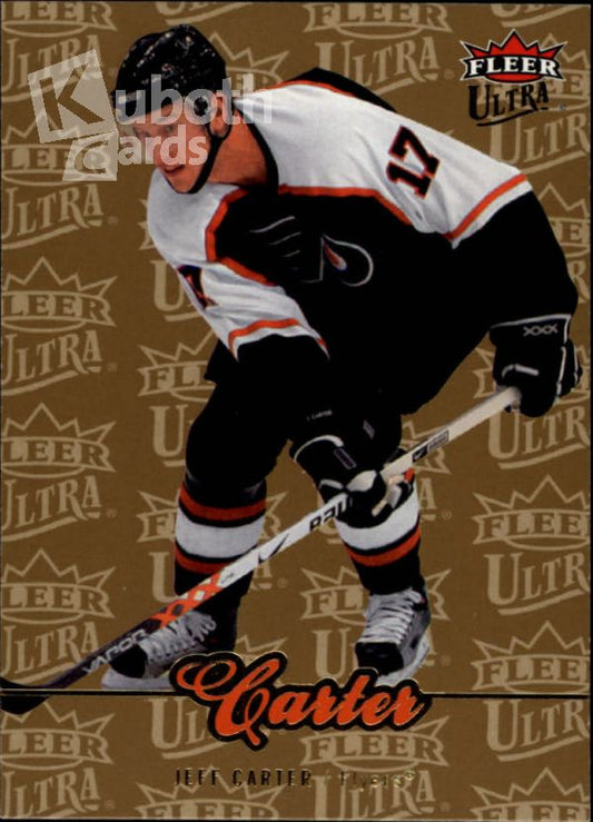 NHL 2007-08 Ultra Gold Medallion - No. 55 - Jeff Carter