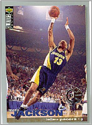 NBA 1995-96 Collector's Choice Players Club - No 302 - Mark Jackson