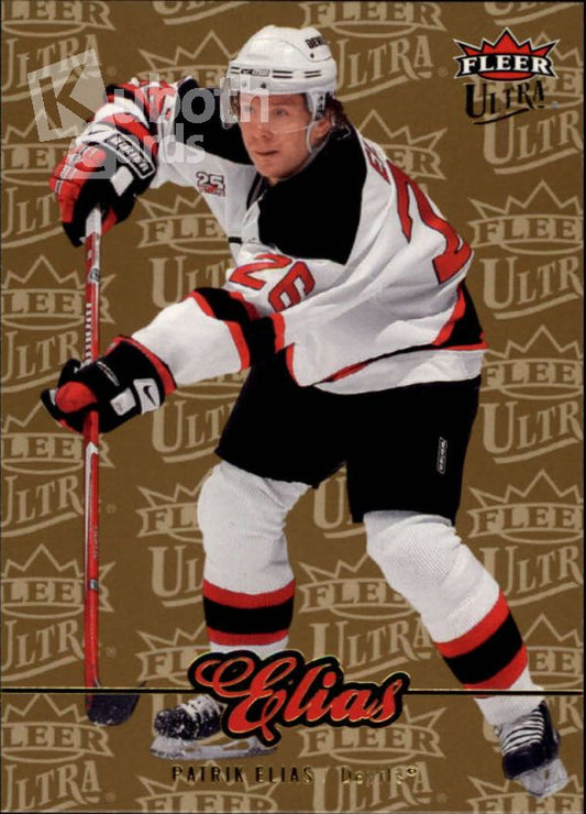 NHL 2007-08 Ultra Gold Medallion - No 81 - Patrik Elias